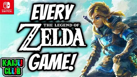 All Zelda Games on Switch .
